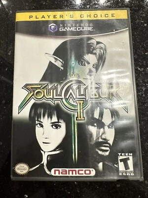 Soul Calibur II Nintendo GameCube Black Label REG Card Inserts Tested Complete! - Image 1 of 4