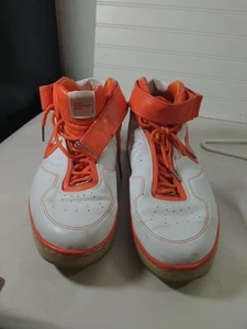 Pre-owned Nike Air Force 25, 315015-181 White And Orange. Size 16 Read Descripti - Picture 1 of 11
