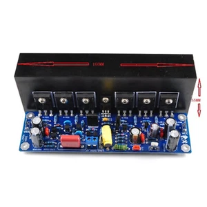 1pc L150W Amplifier W/6 PCS of 200W MOSFET Finished Board with Heat Sink - Picture 1 of 4