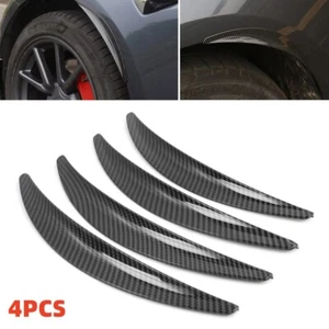 4Pcs/Set Car Wheel Eyebrow Arch Trim Lips Fender Flares Protector Strip Modified - Picture 1 of 12