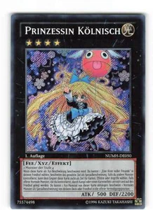 Yugioh PRINZESSIN KÖLNISCH , numh-de050 Secret Rare deutsch Near Mint 1. Auflage - Bild 1 von 2