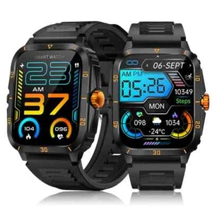 2025 Smart Watch For Men/Women Waterproof Smartwatch Bluetooth iPhone Samsung UK - Picture 1 of 13