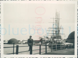 1934 Original Foto Stadt New York Schiff Admiral Byrd Fair Chicago W Galetzki - Bild 1 von 3