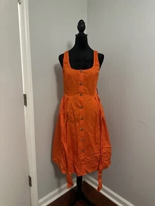 A New Day Women’s Dress Orange Size 6 - Picture 1 of 7