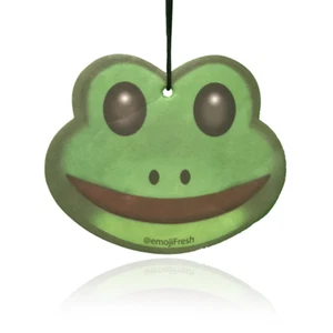 EmojiFresh Frog Emoji Car Air Freshener - Picture 1 of 2