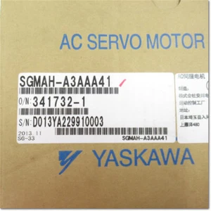 New YASKAWA SGMAH-A3AAA41 Servo Motor SGMAHA3AAA41 In Box Expedited Shipping 1PC - Picture 1 of 12