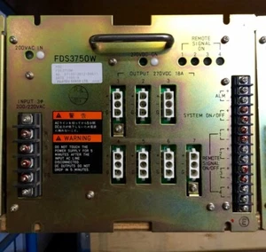 Fujitsu Denso Ltd. Power Supply FDS3750W 750W Pri. 230VAC Sec. 270VDC 18A - Picture 1 of 3