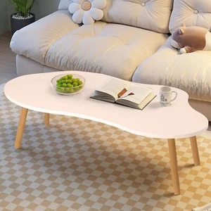 Modern Low Tea Table, Irregular Shape for Living Room Display Center Table - Picture 1 of 8