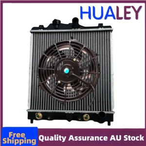 For HONDA CIVIC EG/EH/EK 91-00 / CRX EG 1992-1998 // HR-V 98-2001 Radiator+Fan - Picture 1 of 6
