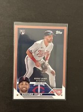 2023 Topps Update Edouard Julien Mother's Day Hot Pink RC /50 #US46 Twins