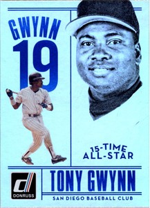 2015 Donruss Tony Gwynn Tribute #1 Tony Gwynn