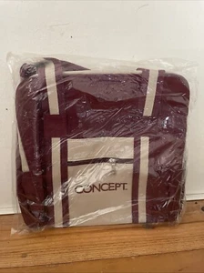 New CONCEPT Red Travel Bag Duffel Bag - Picture 1 of 11