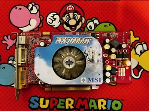 MSI NX7600GT-T2D256E Nvidia GeForce 7600GT 256MB PCIE - Afbeelding 1 van 2