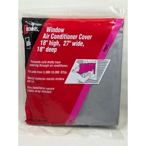 Poly Window Air Conditioner Cover 27”W x 18”H x 16”D W.J. Dennis & Company - Picture 1 of 2