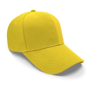 Mens Baseball Cap Solid Polo Style Plain Hats Trucker Hat Men Army Caps Lot - Picture 1 of 56