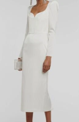 Vestido maxi midi corsé blanco para mujer Alex Perry talla 20 $2400 Foto 1 de 4