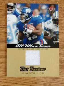 Camisetas TIKI BARBER - 2005 Ultra - All-Ultra Team doradas - Imagen 1 de 1