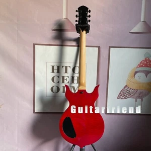 Wylde Audio Factory Red Electric Guitar Quilted Maple Top 6 String Maple Neck - Picture 1 of 8