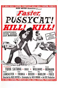 PUSSYCAT PIÙ VELOCE, UCCIDI! UCCIDERE! POSTER FILM - Foto 1 di 1
