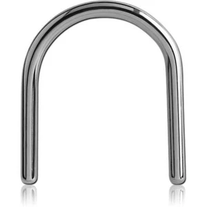Septum Retainer 1.6mm to 2.5mm Nose Piercing Steel - Picture 1 of 3