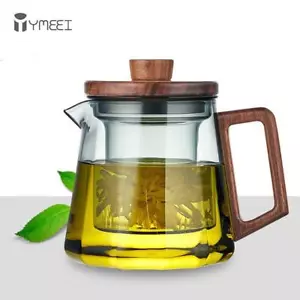 Teiera Vetro 800ml Moderna 6 Tazze Solida Multicolore Facile da Riempire Caffè Piccolo - Foto 1 di 29