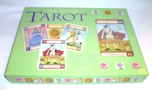 THE ART OF TAROT 2001 Liz Dean BOX 64 Page Book & 78 Tarot Sealed Cards New - Picture 1 of 12