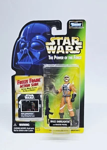 Star Wars BIGGS DARKLIGHTER POTF2 Freeze Frame 3,75"/10cm moc sealed top - Bild 1 von 3