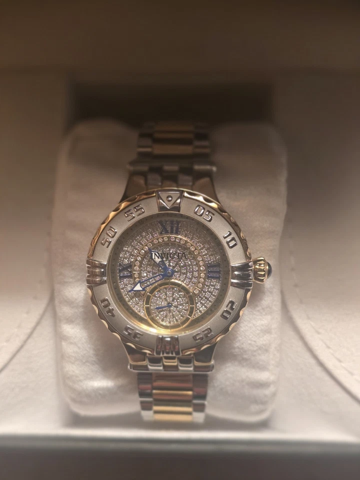 Двухцветные женские бриллианты INVICTA Diamond Subaqua модель 30007 0,74 карата  - Изображение 1 из 4
