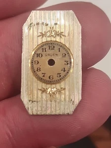 Esfera Gruen Art Deco para movimiento 835 - Imagen 1 de 2