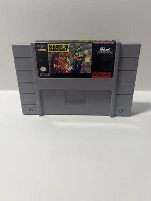 Mario Is Missing (SNES, 1992) tested works - Image 1 of 4