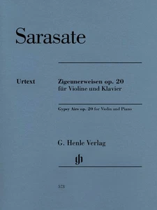 Sarasate Gypsy Airs Op 20 Violin & Piano Classical Sheet Music Henle Urtext Book - Picture 1 of 1