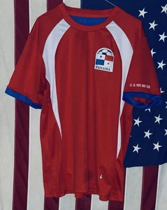 Panama National Team Jersey Shirt Mens XL Red Home Soccer Football - Picture 1 of 2