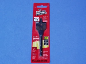 VERMONT AMERICAN BROCA PERFORADORA MADERA PALA AUTOALIMENTACIÓN RECHONCHA 1 1/8" X 4" #14491 - Imagen 1 de 2