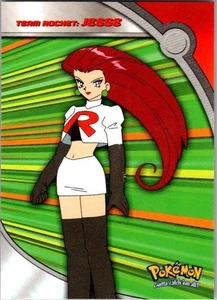 2000 Topps Pokemon Edizione TV Animazione Serie 2 #HV2 Team Rocket: Jesse - Foto 1 di 2