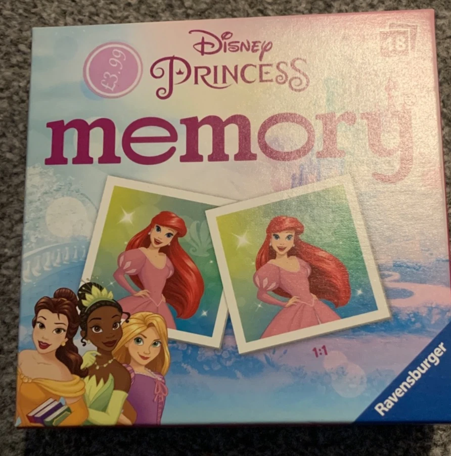Ravensburger Mini Memory Game Disney Princess - Image 1 of 1