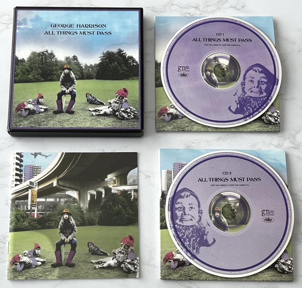 George Harrison All Things Must Pass 2 CD BOX SET 2001 Capitol The Beatles RARE! - Imagem 1 de 4
