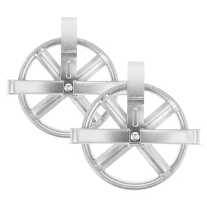  3 Count Heavy Duty Steel Wire Pulley Fixed Clothes Iron Clothesline - Picture 1 of 12