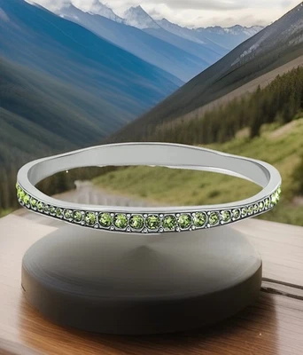 Brazalete Brazalete Brighton Corazón Claro Verde Nuevo con Etiquetas Lista $68 JF012E Foto 1 de 4