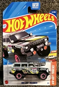 Hot Wheels Hot Trucks ZAMAC 1988 JEEP WAGONEER 5/10 - Picture 1 of 7