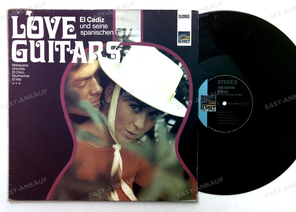 El Cadiz + Seine Spanischen Gitarren - Love Guitars GER LP .* - Image 1 of 1