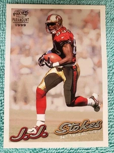 Pacific Paramount J.J. Stokes 1999 #214 San Francisco 49ers  - Imagen 1 de 4