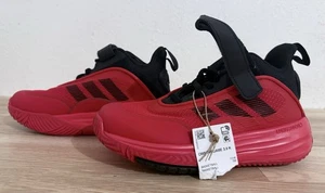 Adidas Own The Game 3.0 Kids Youth Basketball Shoes Red Sport Sneakers Size 1 - Picture 1 of 9