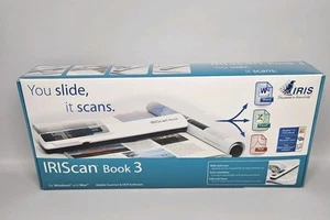Scanner portable image document couleur IRIScan Book 3 457889 - NEUF, SCELLÉ - Photo 1 sur 5