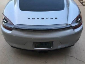 Porsche 981 Boxster Cayman GT4 style Ducktail ABS Rear Spoiler Wing - Picture 1 of 12