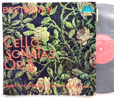 Beethoven  Cello Sonatas Op. 5 Josef Chuchro, Alfred Holecek RED Supraphon - Image 1 of 4