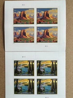#5666 #5751 Monument V. Florida Everglades for Priority Mail - 8 stamps Total - Image 1 of 4