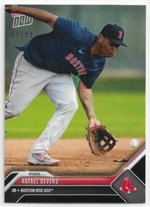 2023 Topps Now Rafael Devers #OD-11 Road to Opening Day BLACK #'d /99 Red Sox - Picture 1 of 2