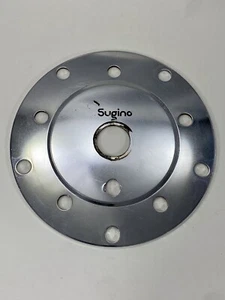 Vintage Sugino Chrome Power Disc 110 130 Japan Old School BMX Silver 1985 80’s - Picture 1 of 12