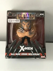 Jada Die-Cast Metal Old Man Logan Wolverine M240 LootCrate Exclusive Figure XMEN - Bild 1 von 7