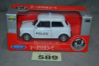 Welly NEX Mini Cooper 1300 1:34 Diecast Model Car In White New In Box Boxed - Image 1 of 4